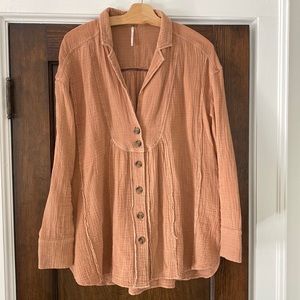 Free People Tunic Shirt